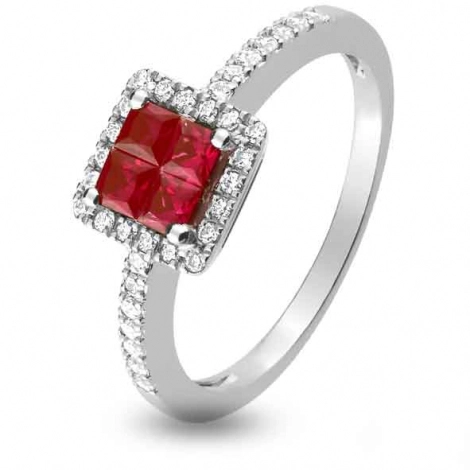 Bague Rubis
