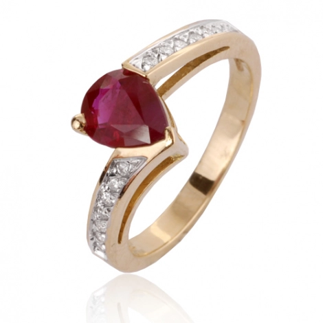 Bague rubis