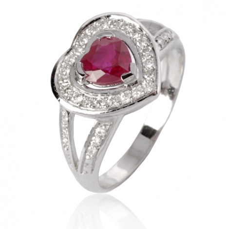 Bague rubis