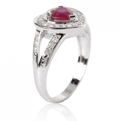 Bague rubis