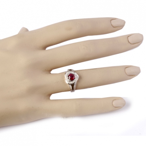 Bague rubis