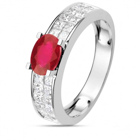 Bague Rubis