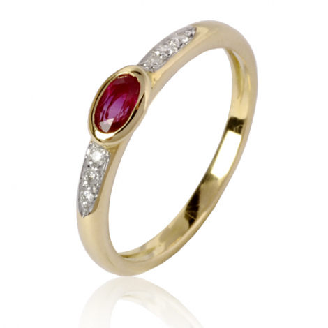 Bague rubis
