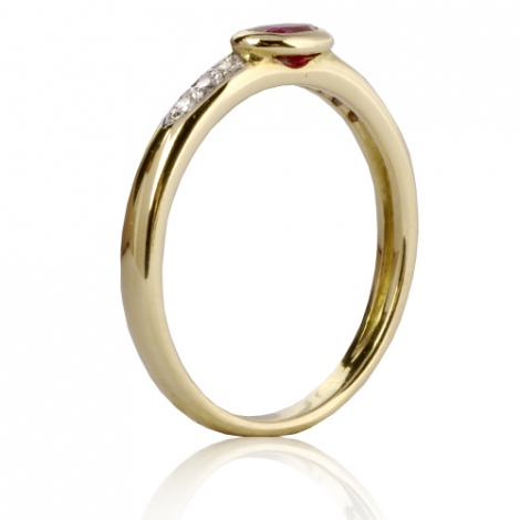 Bague rubis