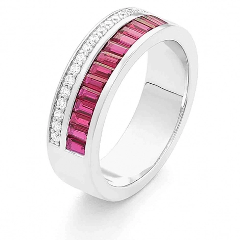 Bague Rubis et Diamants