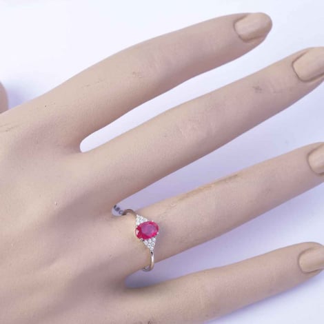 Bague Rubis et Diamants