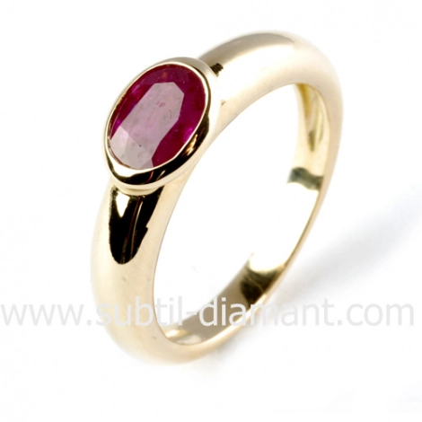 Bague rubis