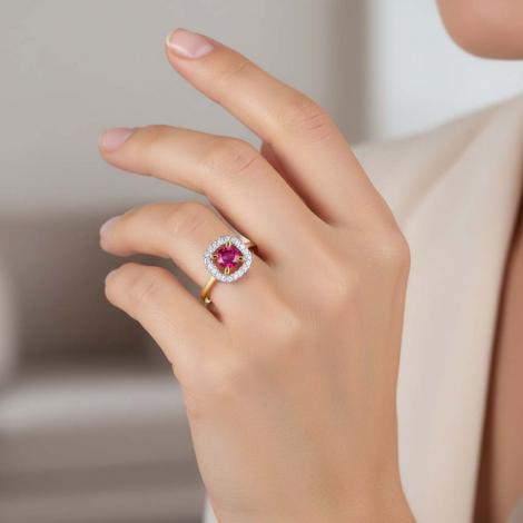 Bague Rubis