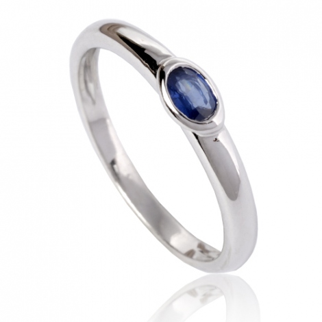 Bague saphir 0.30 ct