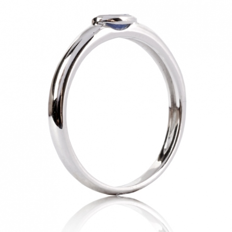 Bague saphir 0.30 ct