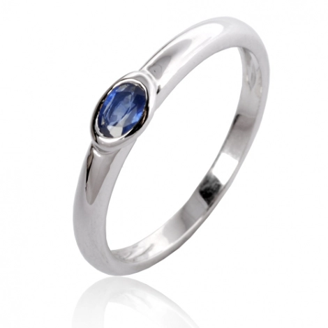 Bague saphir 0.30 ct