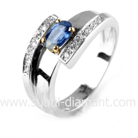 Bague saphir