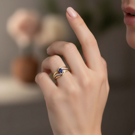 Bague Saphir