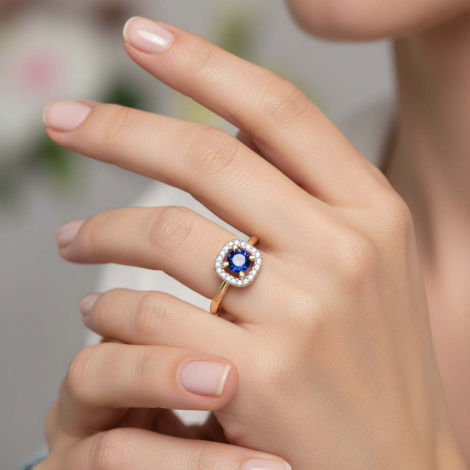 Bague Saphir