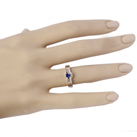 Bague saphir