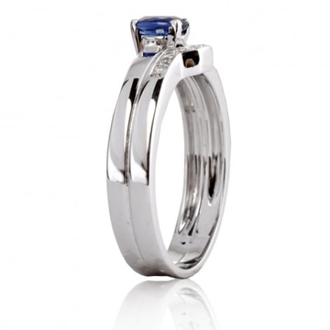 Bague saphir