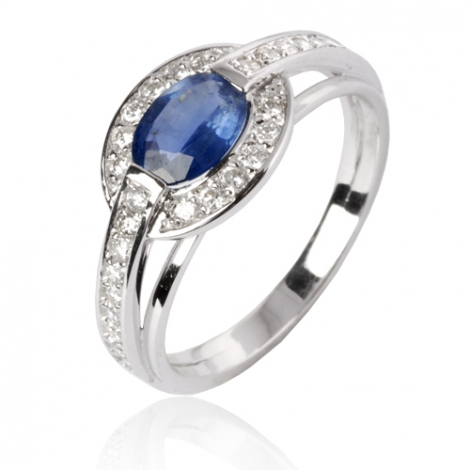 Bague saphir