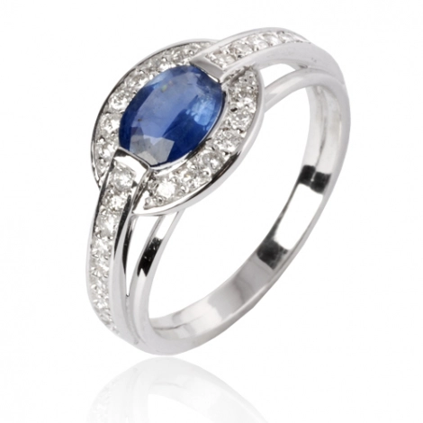 Bague saphir