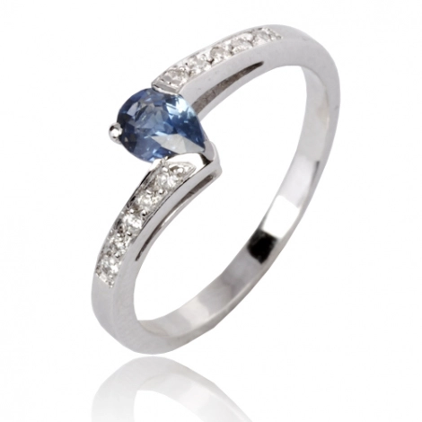 Bague saphir