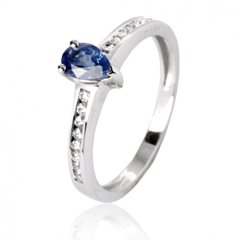 Bague saphir