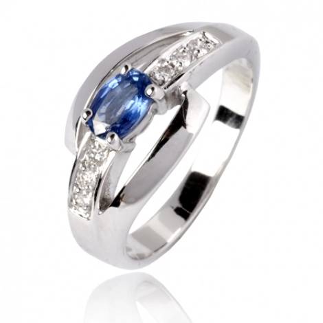 Bague saphir