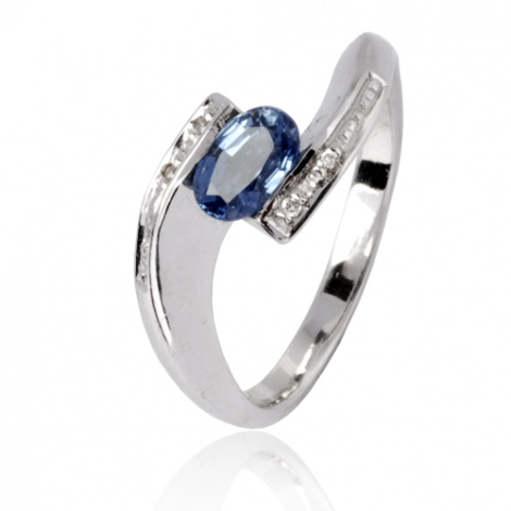 Bague saphir