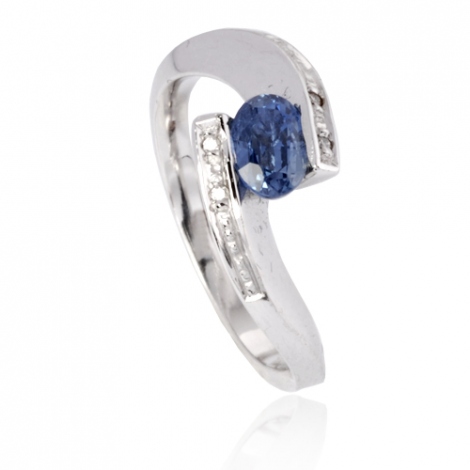 Bague saphir