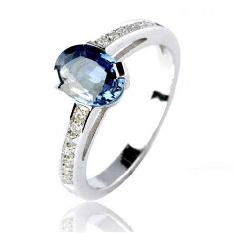 Bague saphir
