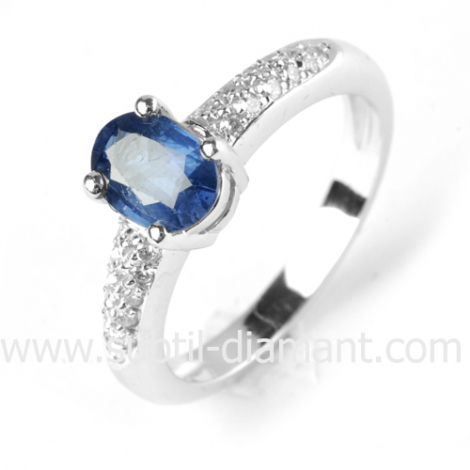 Bague saphir