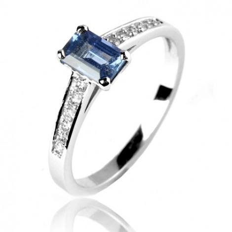 Bague saphir