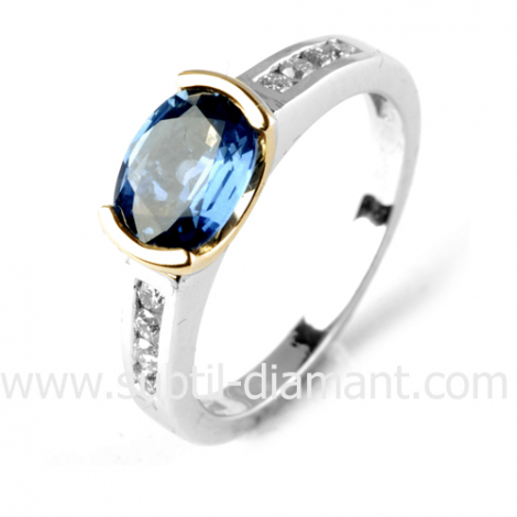 Bague saphir