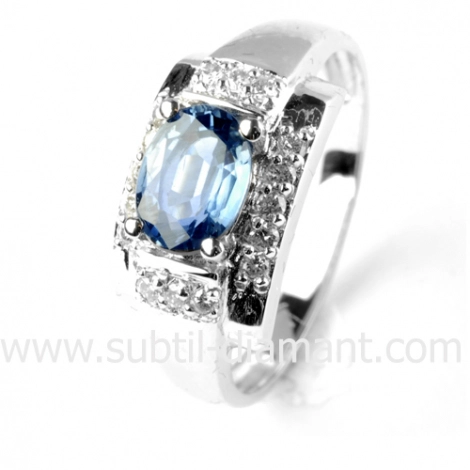 Bague saphir