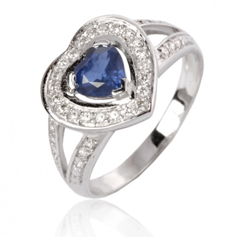 Bague saphir