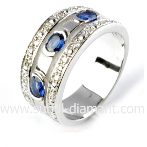Bague saphir