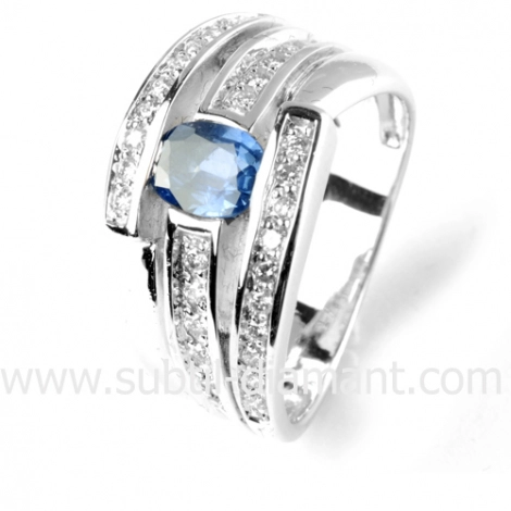 Bague saphir