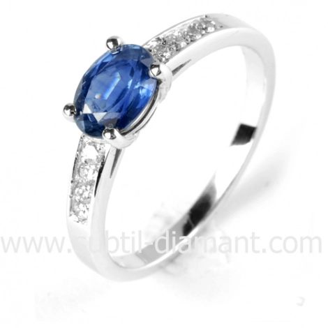 Bague saphir