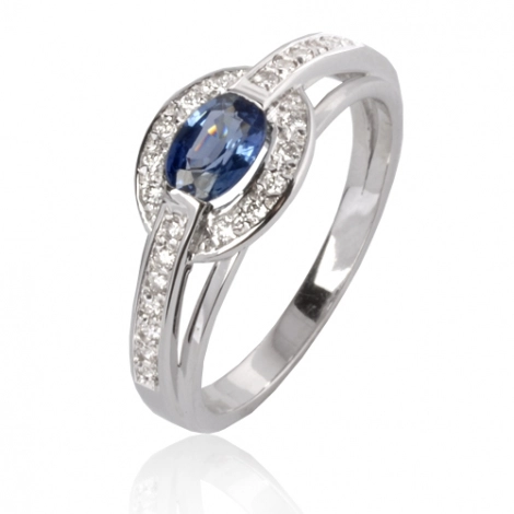 Bague saphir
