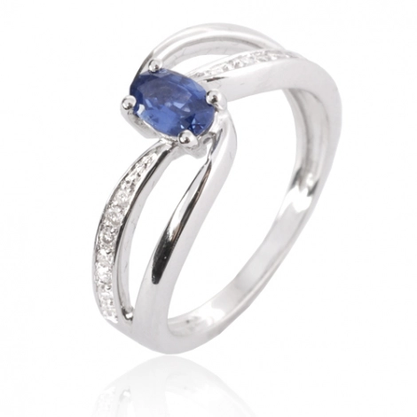 Bague saphir