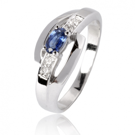 Bague saphir