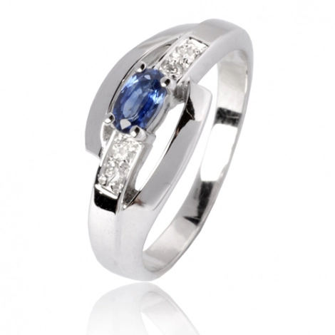 Bague saphir