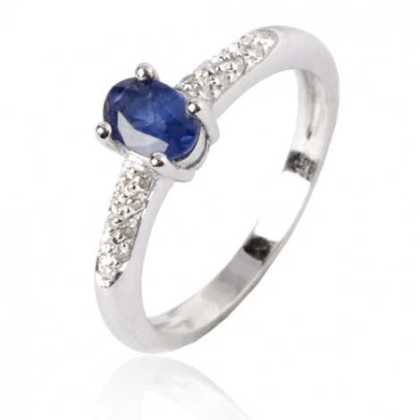 Bague saphir