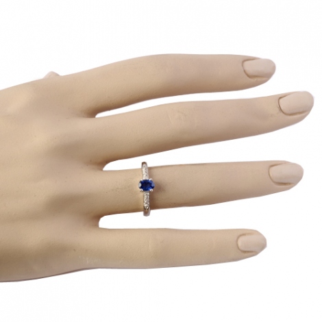 Bague saphir