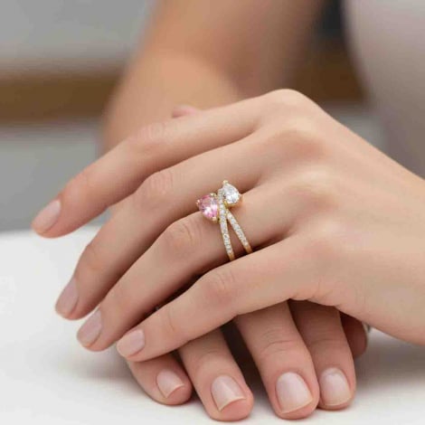 Bague Saphir et diamants