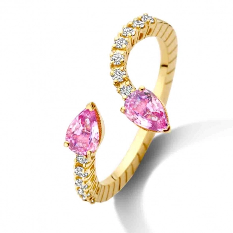 Bague Saphir et diamants