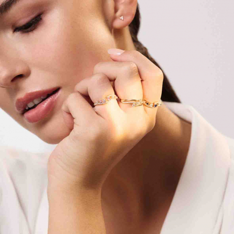 Bague Saphir et diamants