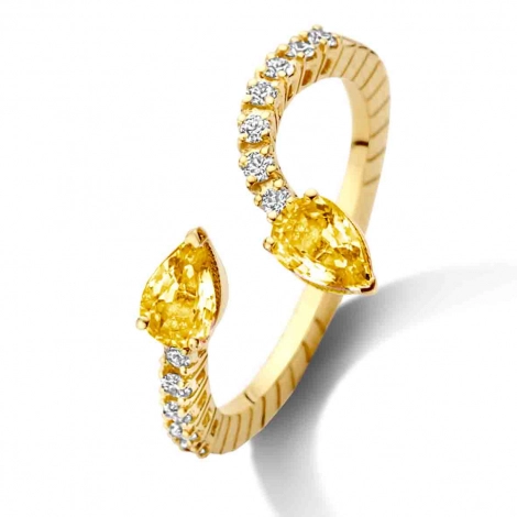 Bague Saphir et diamants