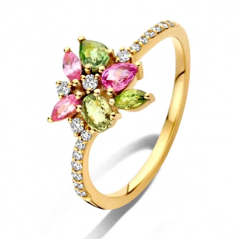 Bague Saphir et diamants