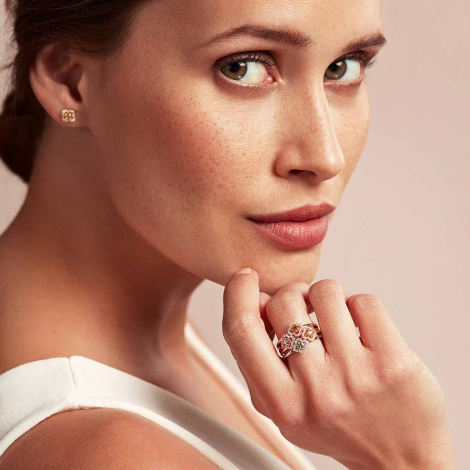 Bague Saphir Jaune One More