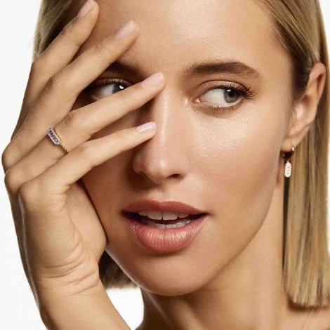 bague saphir rose et diamants