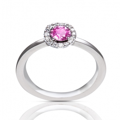 Bague Saphir Rose One More - Salina
